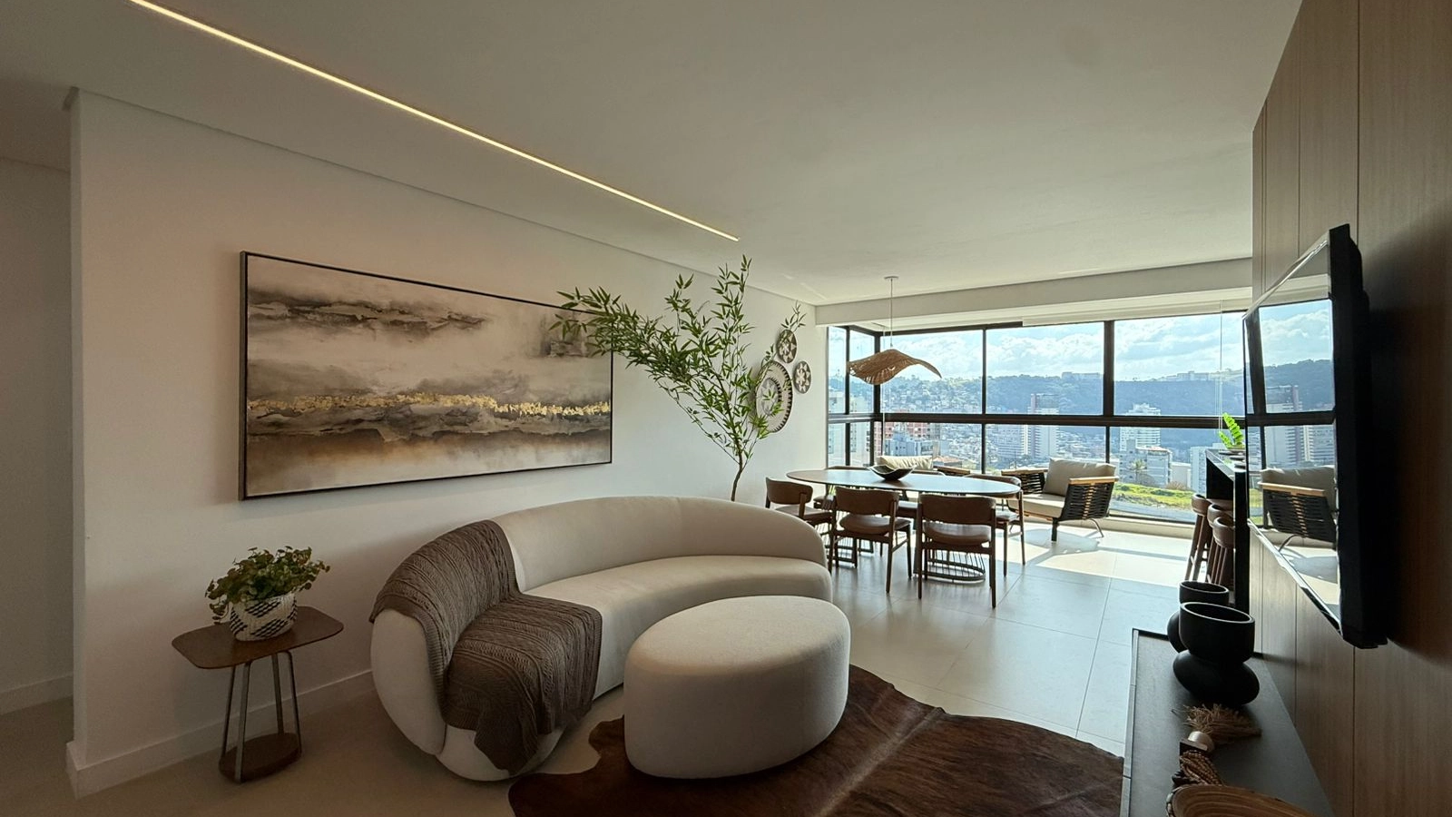 Apartamento Alto Padrão Juiz de Fora — Estrela Sul, 135m², 3 Suítes e Lazer Completo